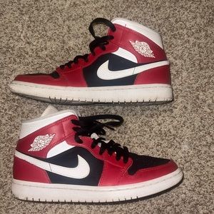 Chicago Bulls Red Jordan 1s